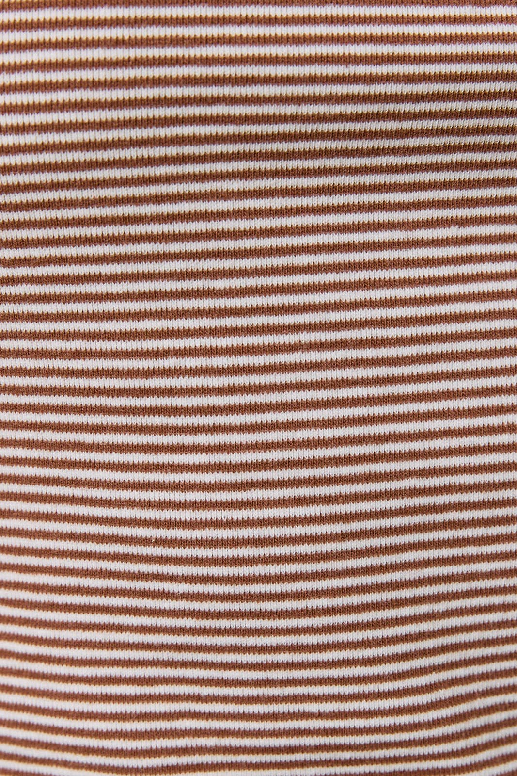 SHORT SLEEVE STRIPE TOP WITH SCOOP BACK