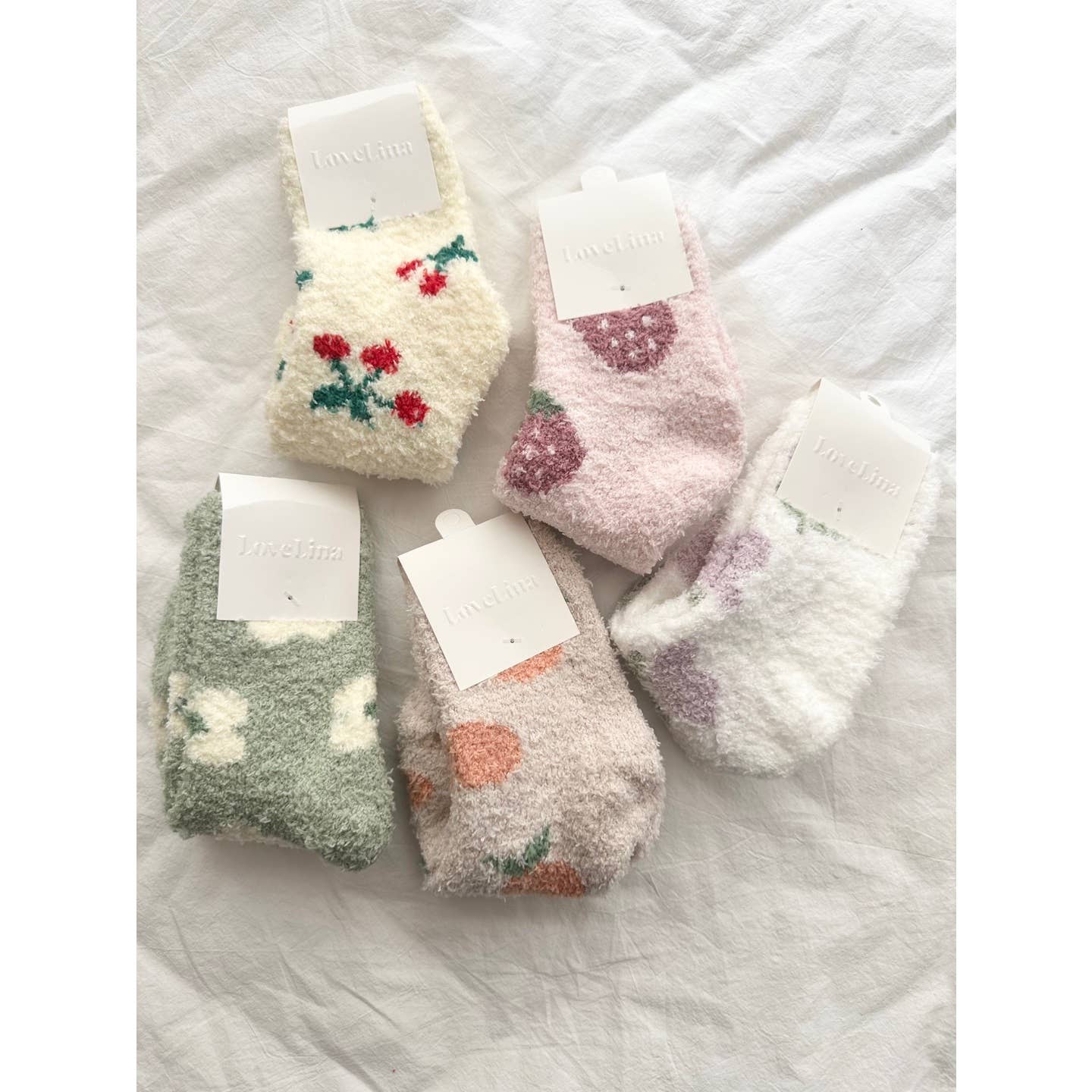 Assorted Fuzzy Cozy Socks