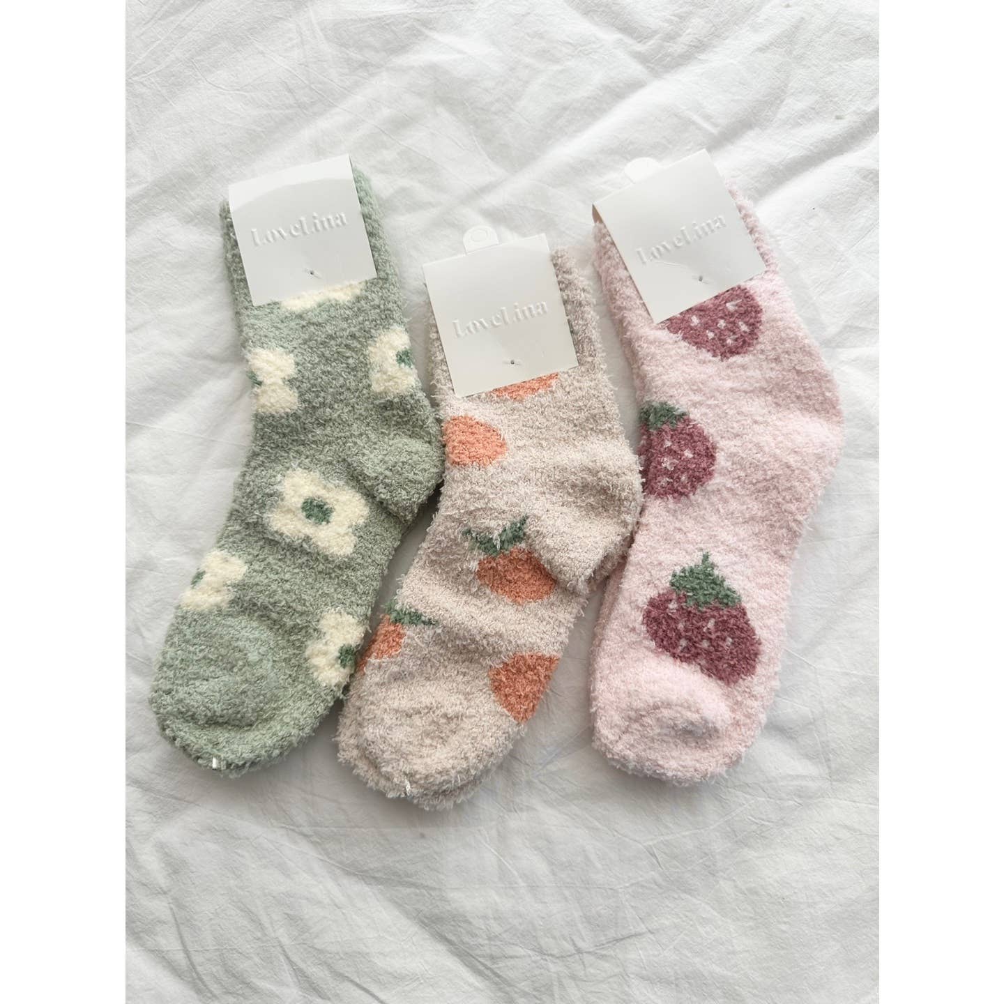 Assorted Fuzzy Cozy Socks