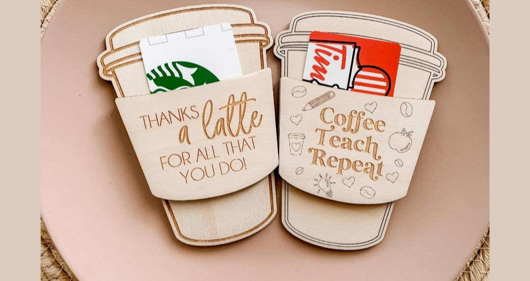 Teacher Giftcard Holder