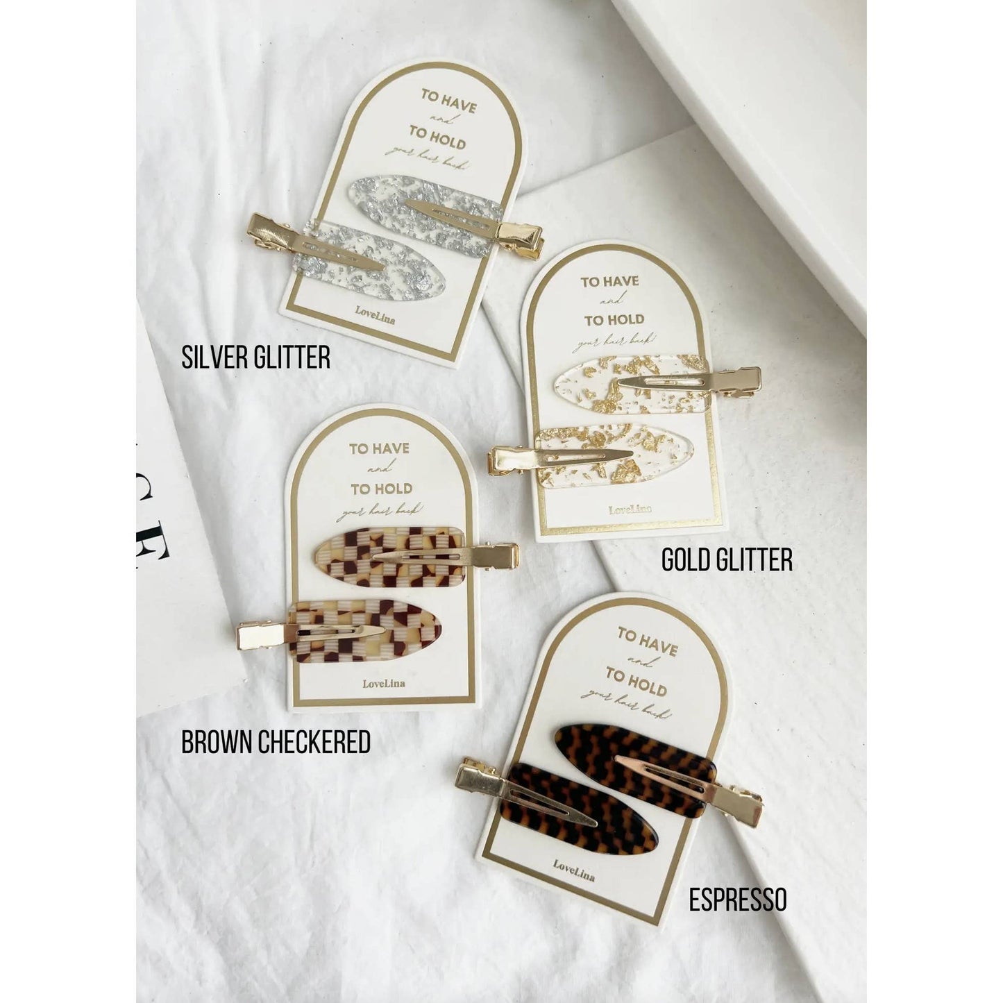 Crease Free Hair Clips Set
