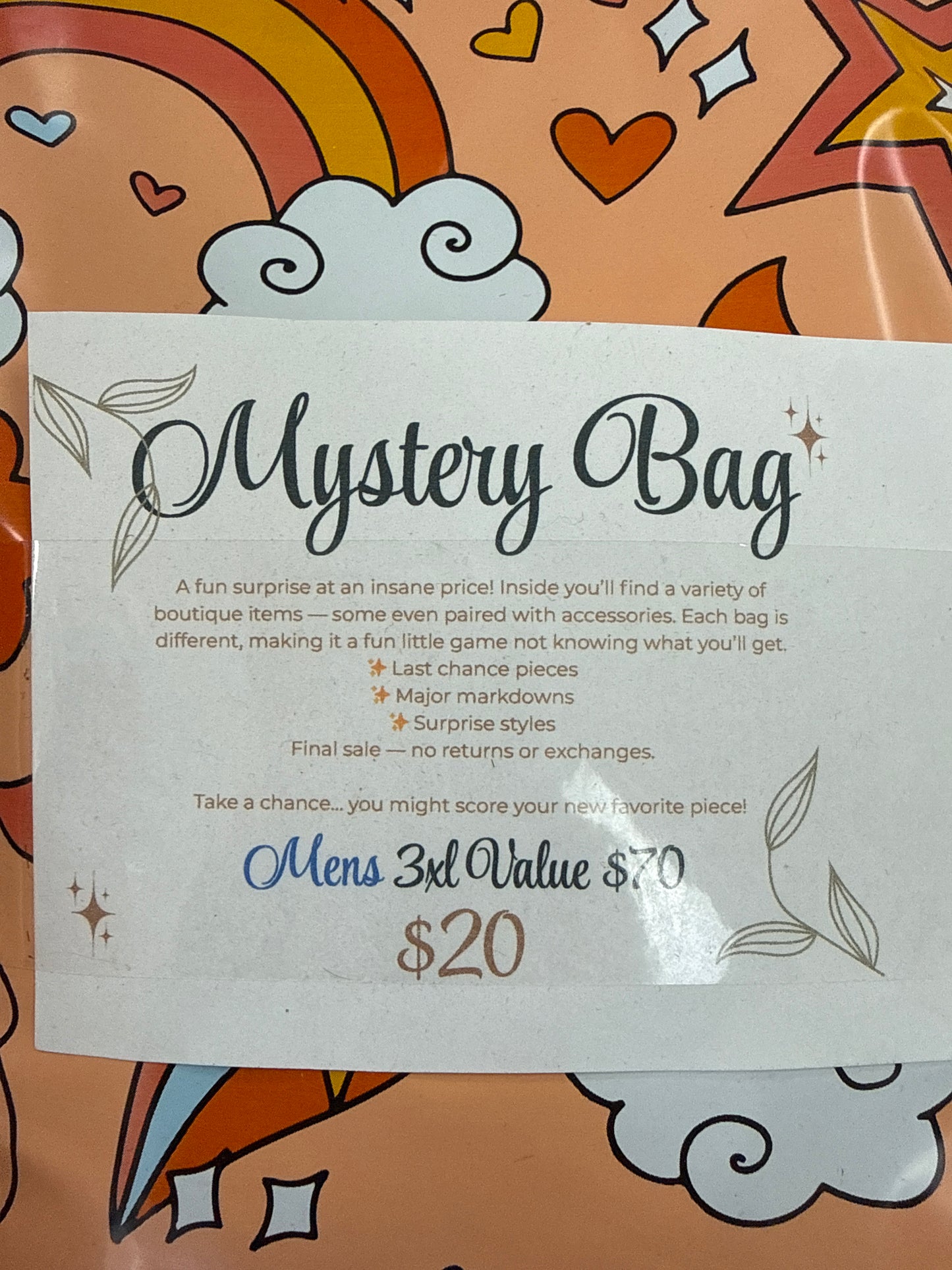 Men’s Mystery Bag 3XL