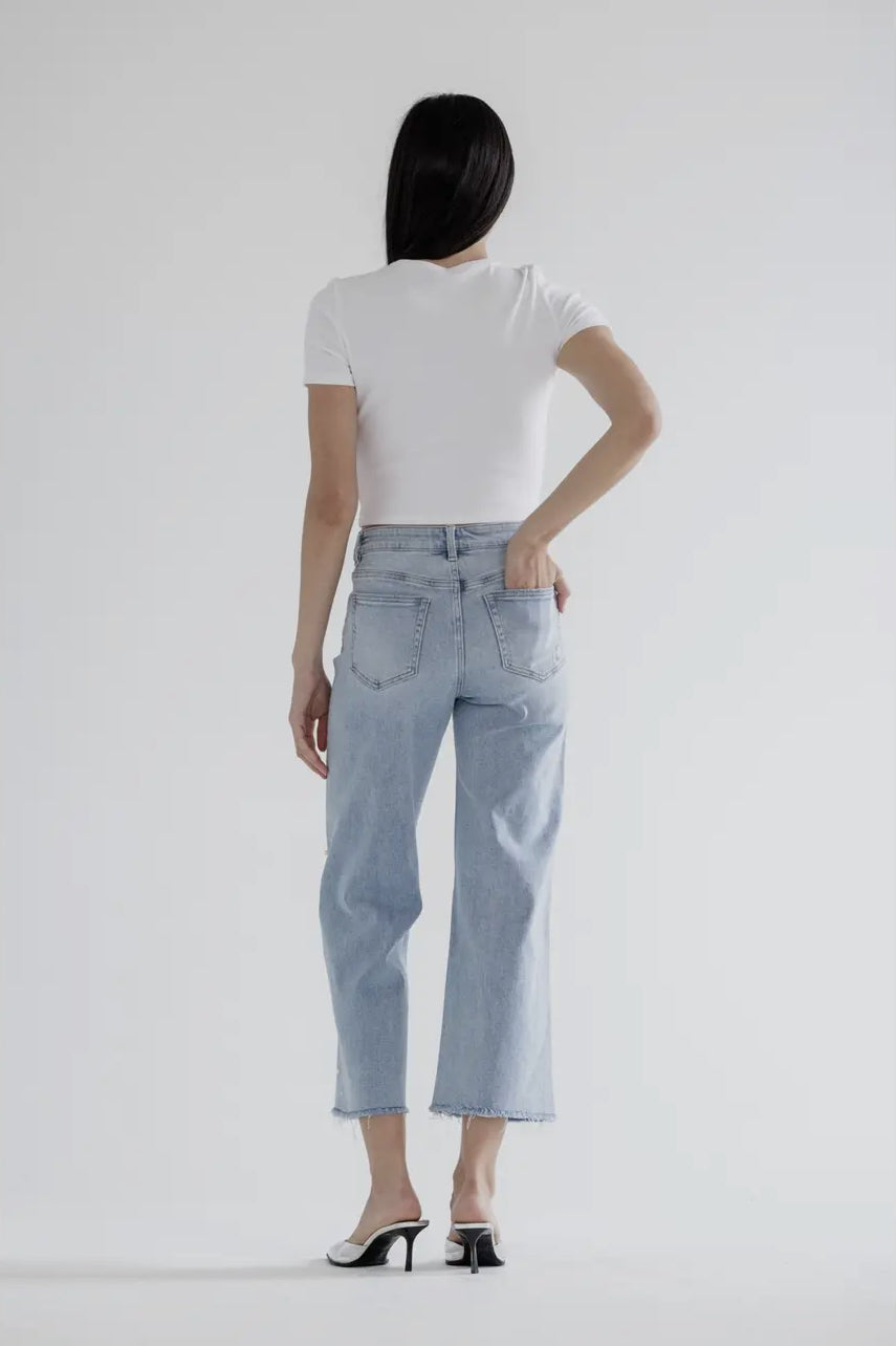 Embellished Mica Denim