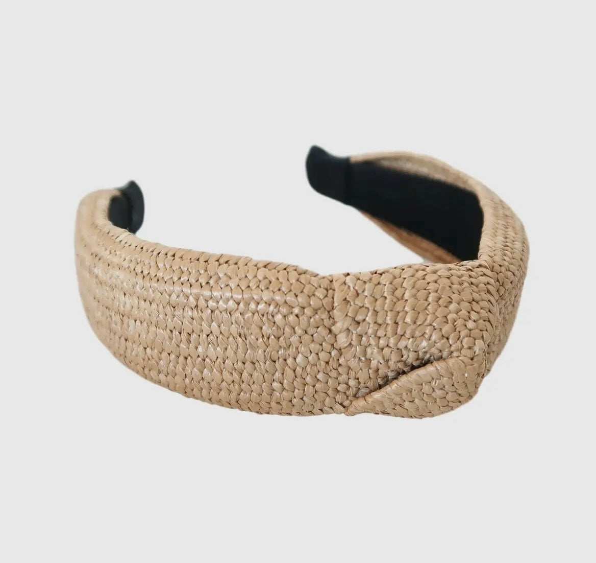 Natural Raffia Headband