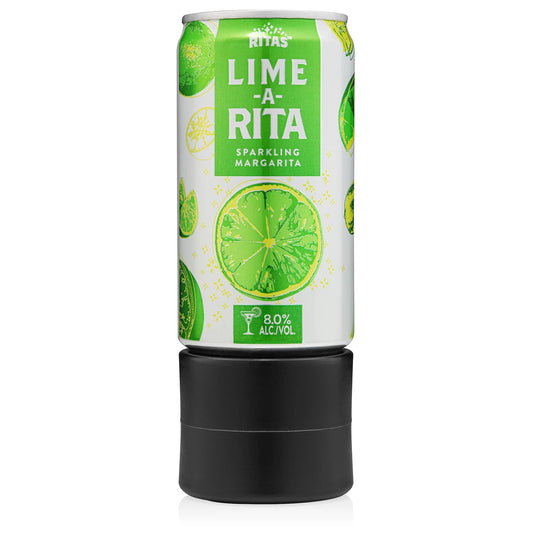 SLIM ARCTIC ADAPTER FOR 8OZ CANS | BLACK