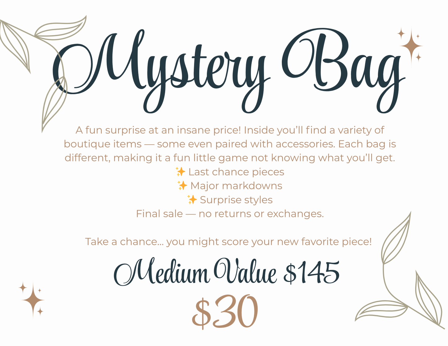 MED MYSTERY BAG