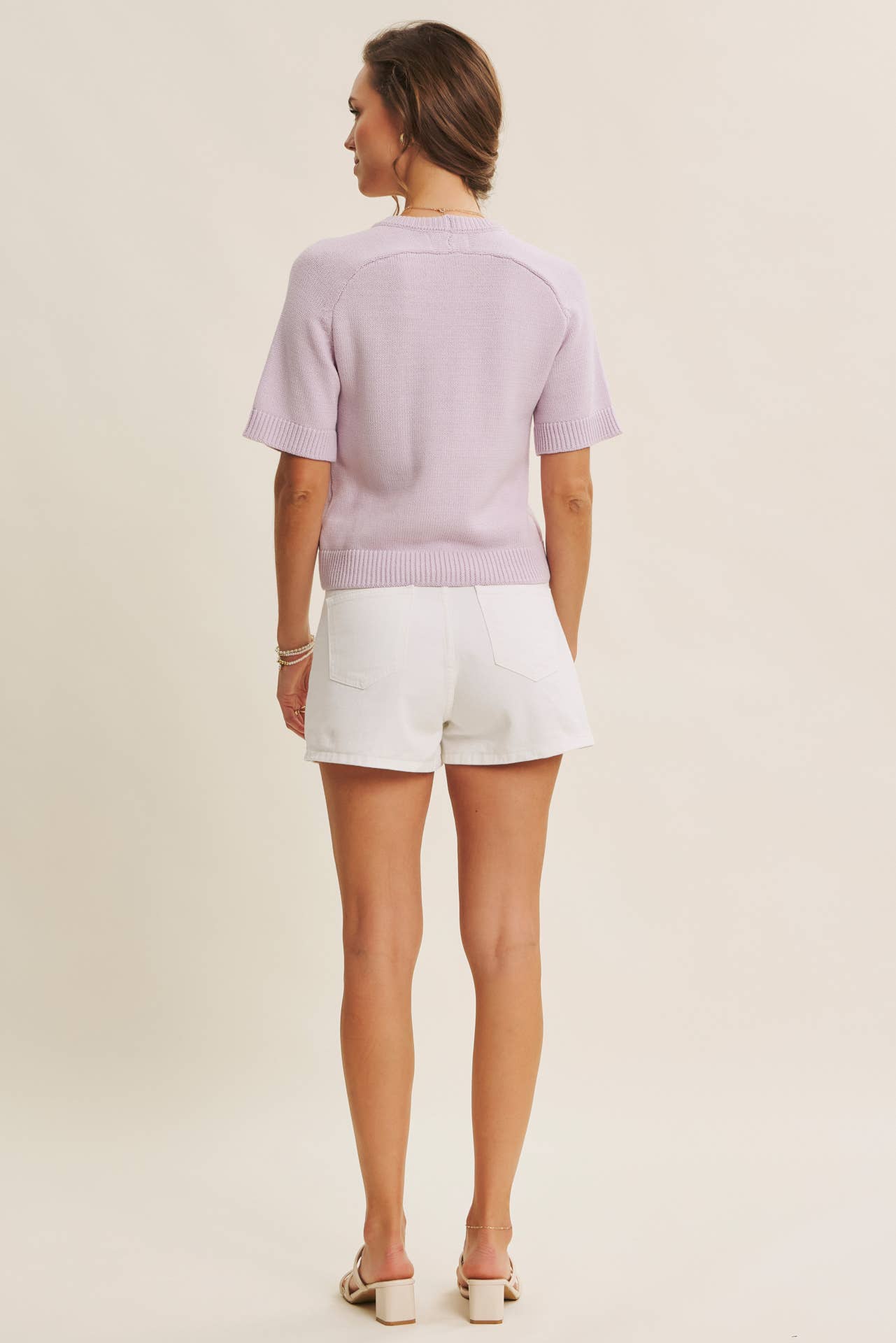 YEAR-ROUND ESSENTIAL SOFT SWEATER TOP WITH RAGLAN SLEEVES