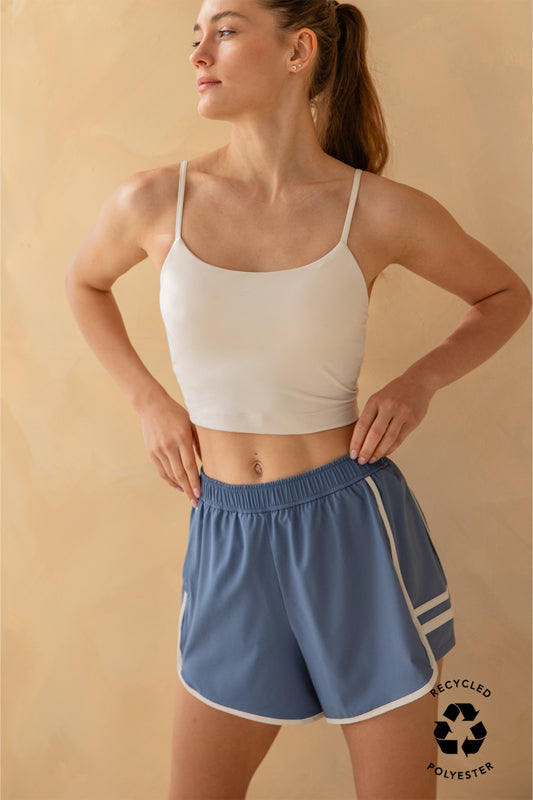 RECYCLED BUTTER TIGER SHORT