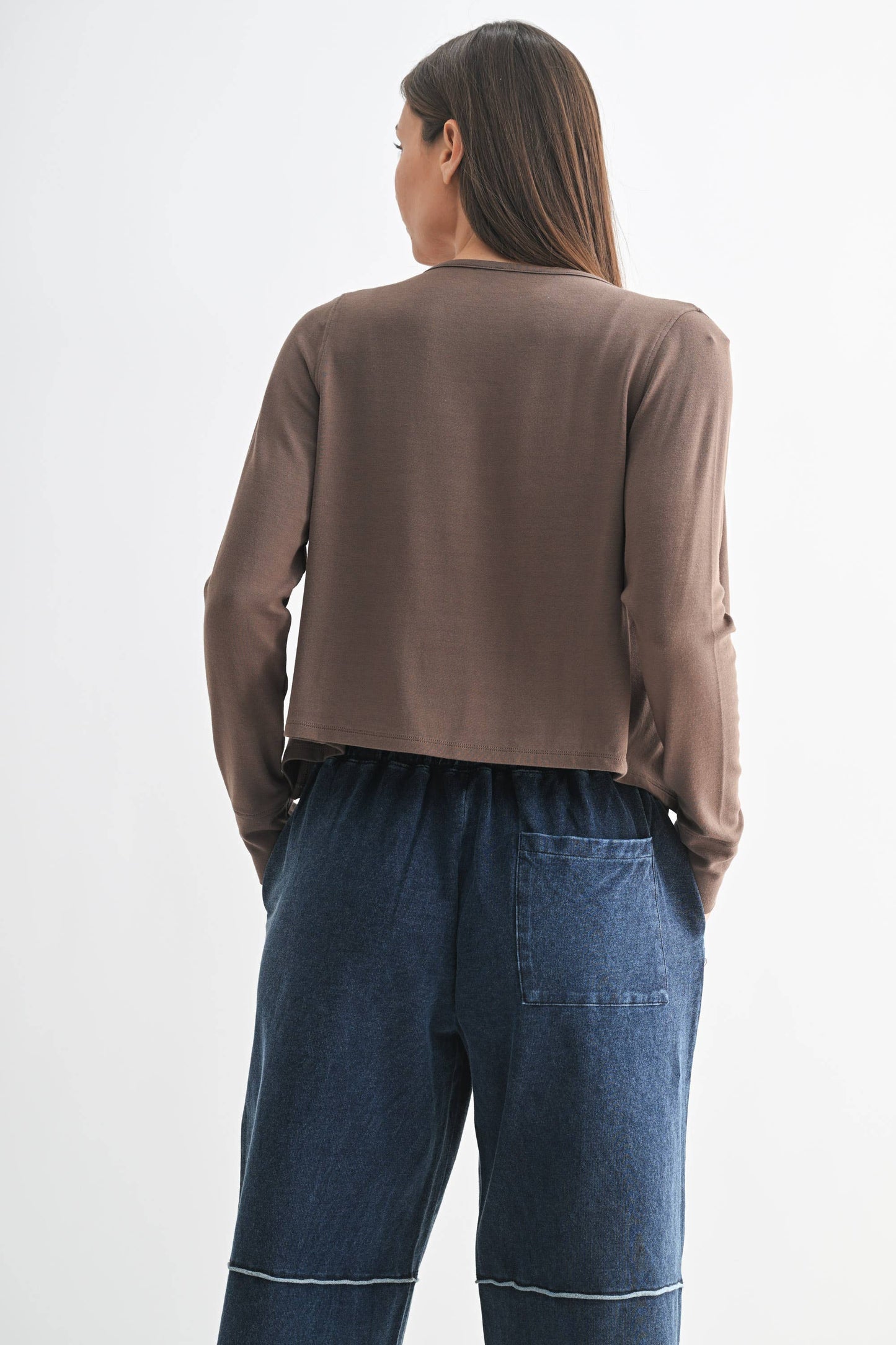 Charming Ballet Tie-Front Sweater