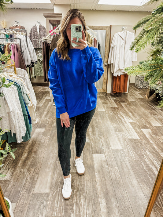 Oversized Fleece Sweatshirt