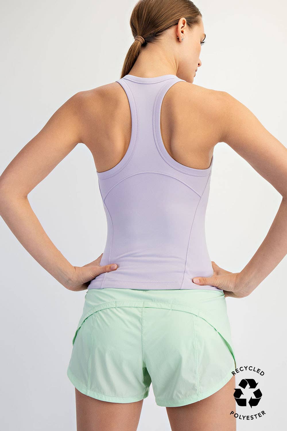 BUTTER SLEEVELESS RACER BACK TANK TOP