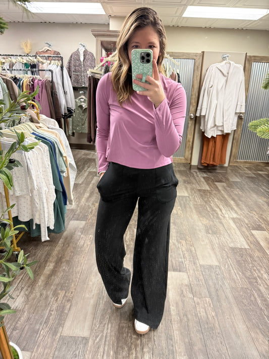 Pippa Buttery Soft Basic Long-sleeve Active Shirt