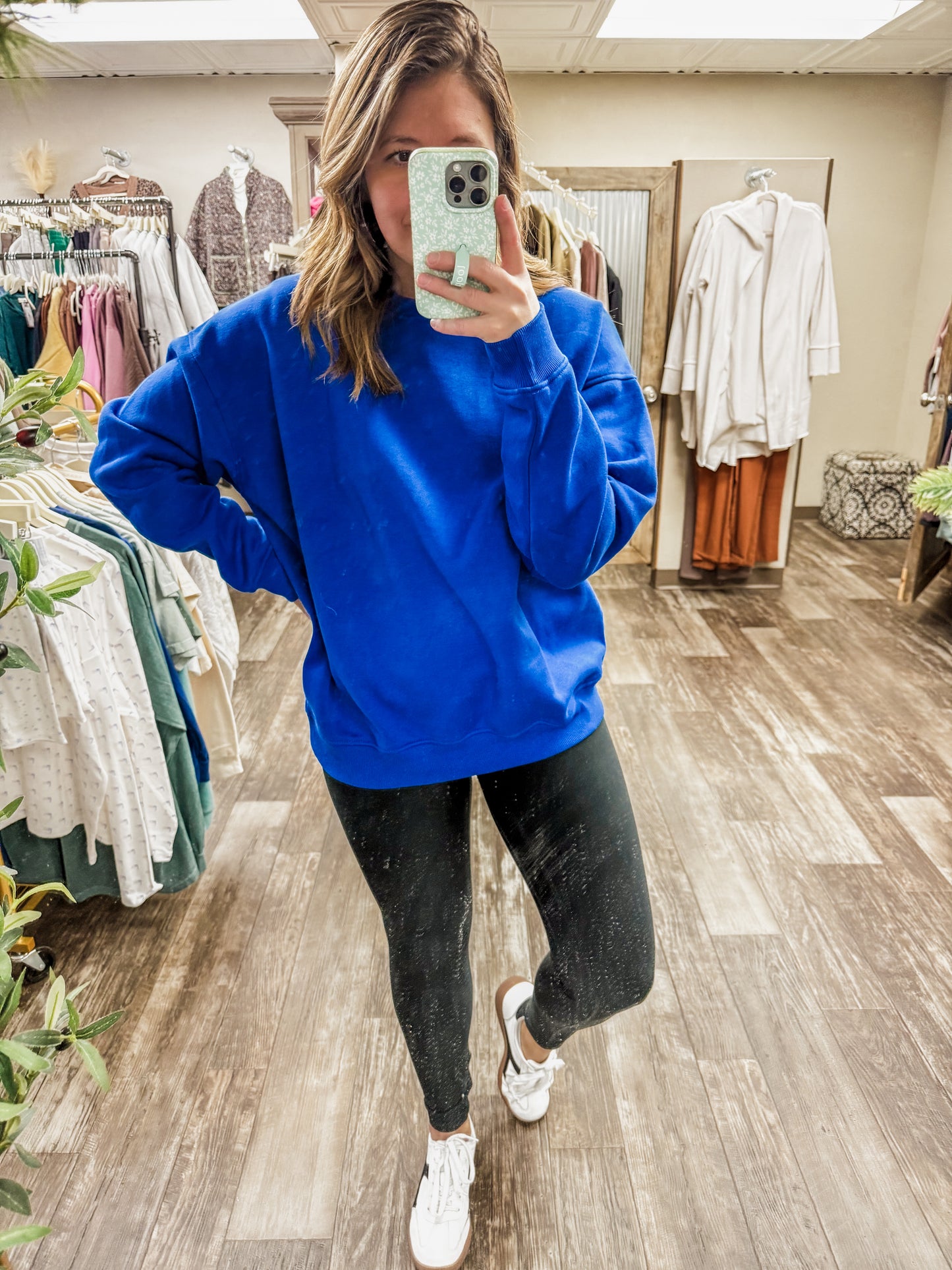 Oversized Fleece Sweatshirt