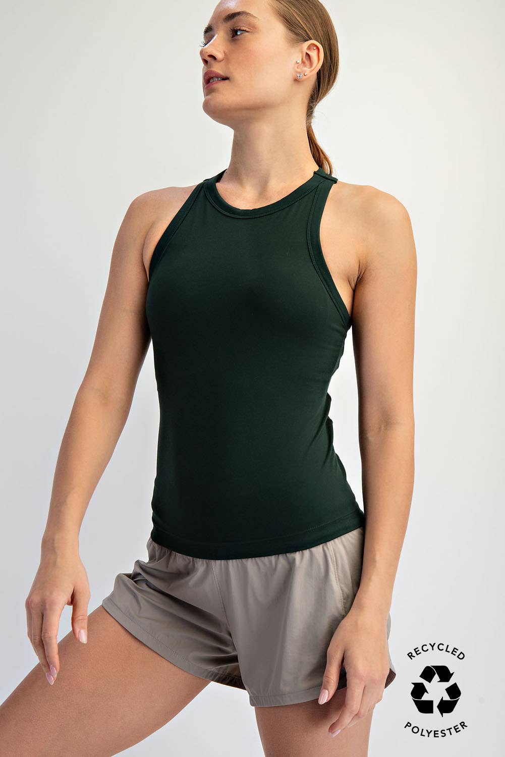 BUTTER SLEEVELESS RACER BACK TANK TOP