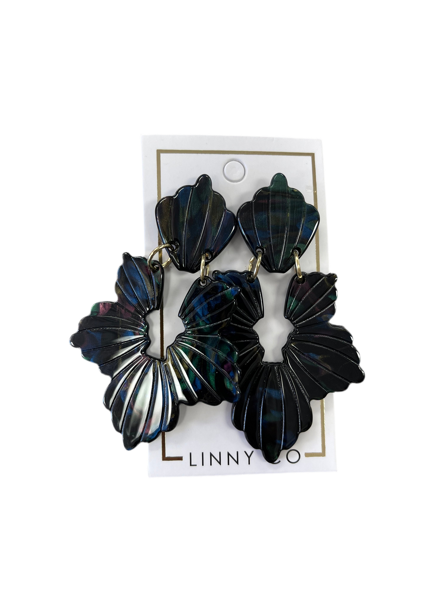 Michelle - Black Iridescent