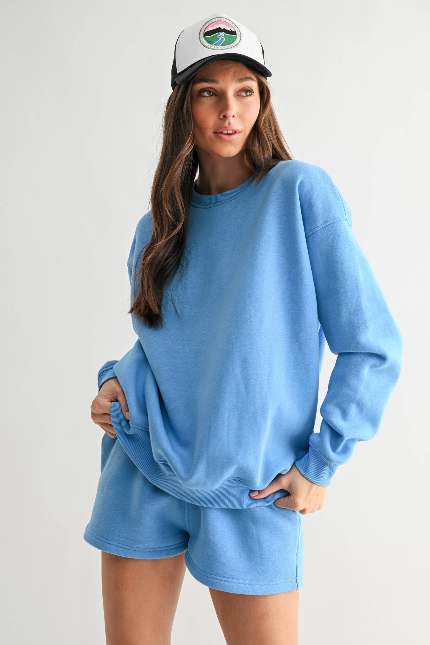 Oversized Fleece Sweatshirt