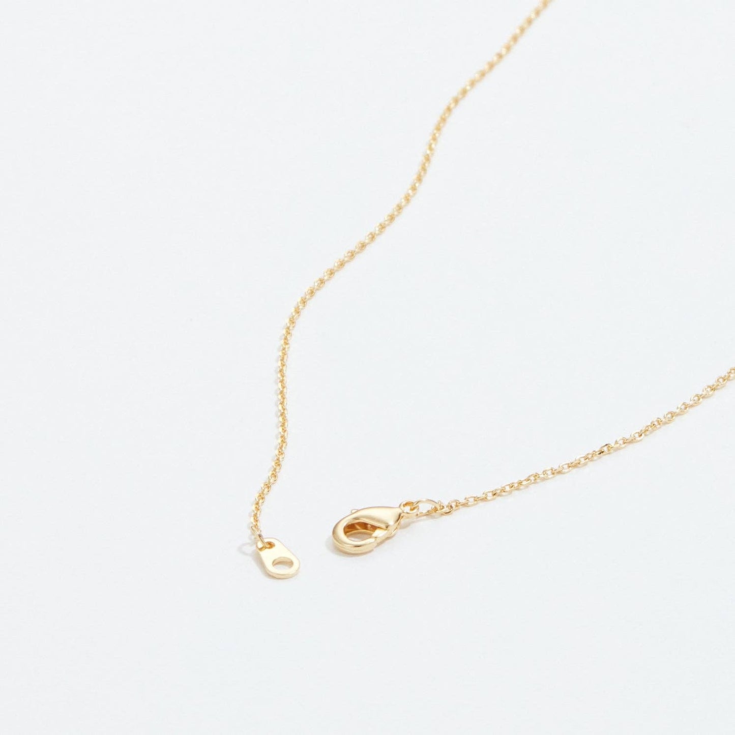 Gold Dipped Petite Stone Bar Necklace