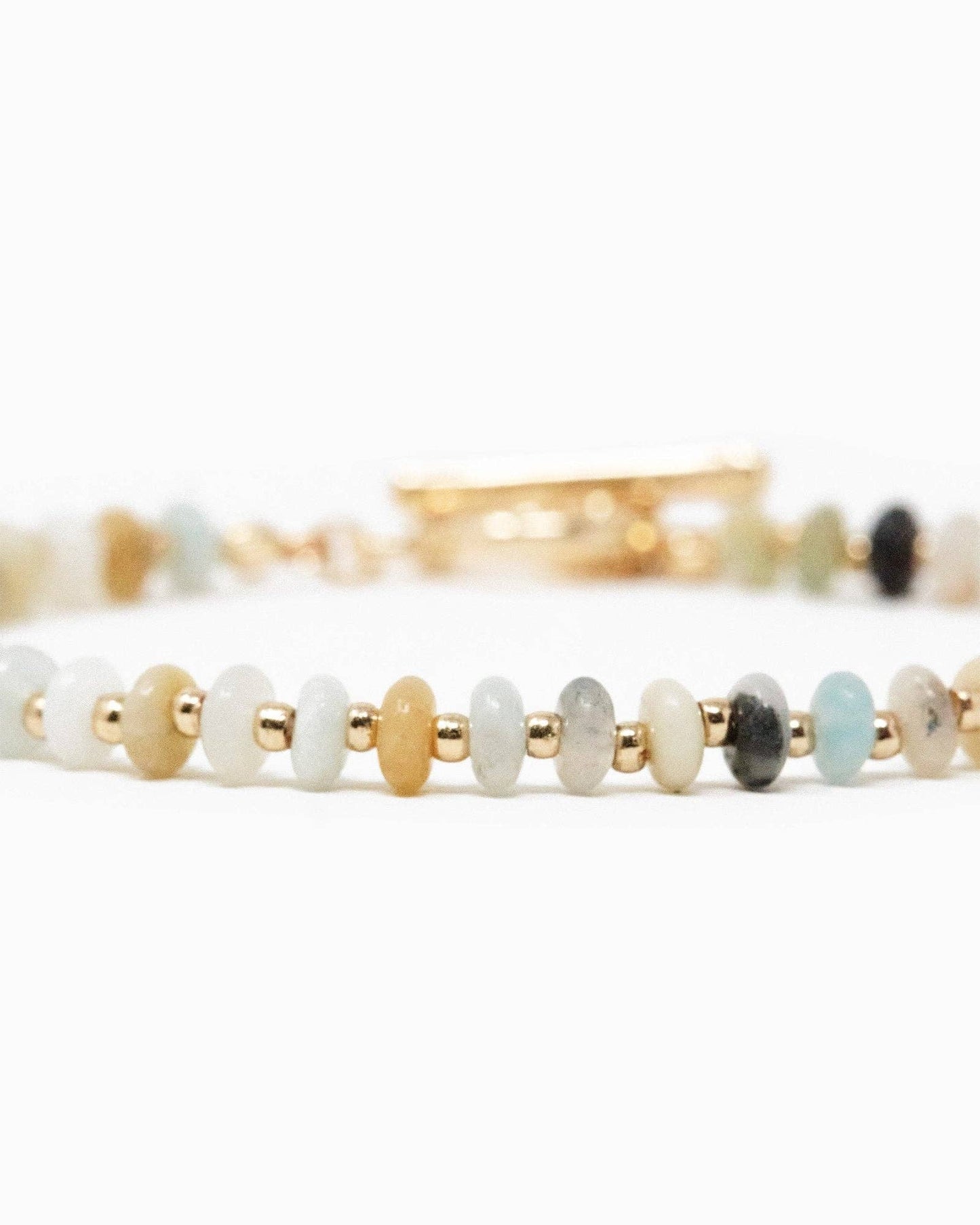 Natural Stone Toggle Bracelet