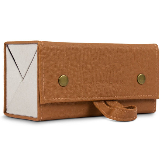 WMP Branded Foldable 4-Compartment Eyewear Case