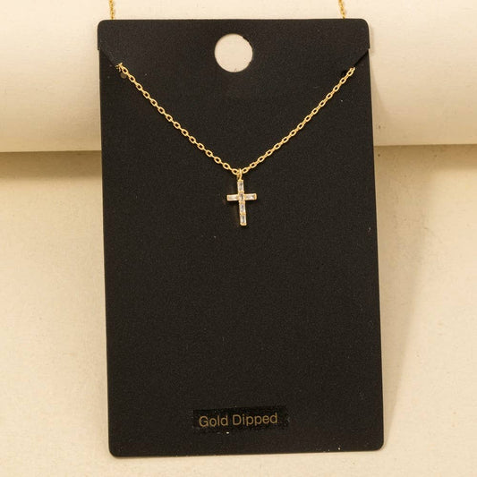 Cross Pendant Necklace
