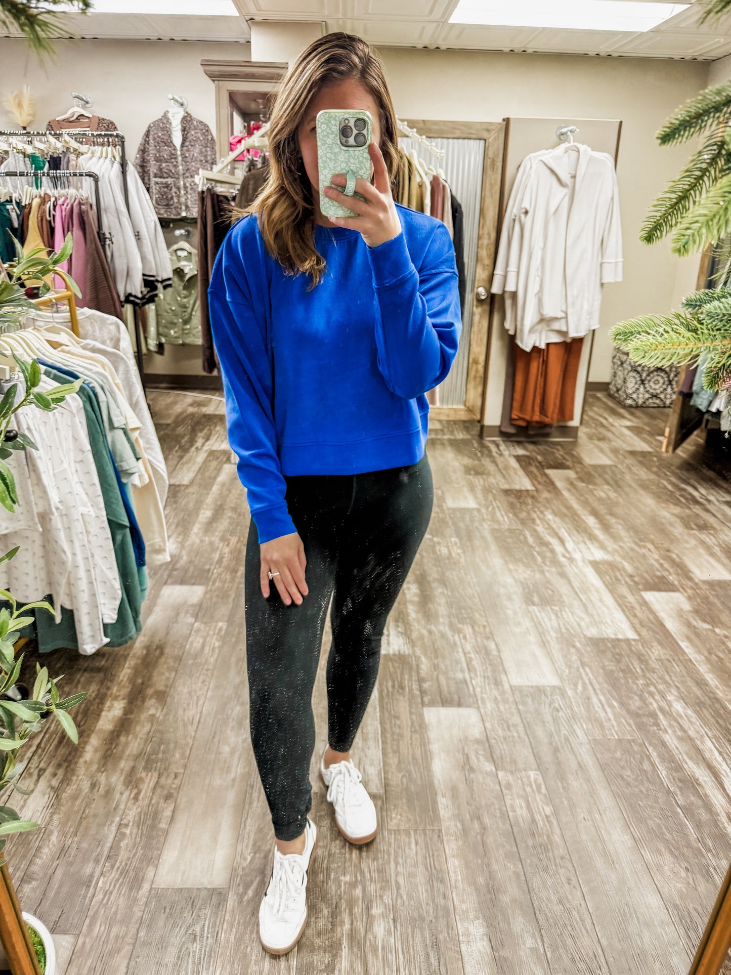 Luxe Sand Wash Rib Sweater