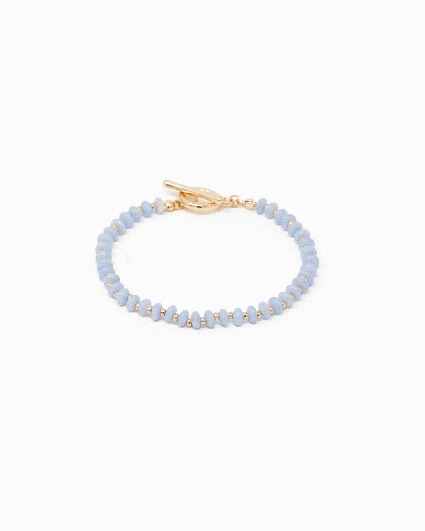 Natural Stone Toggle Bracelet