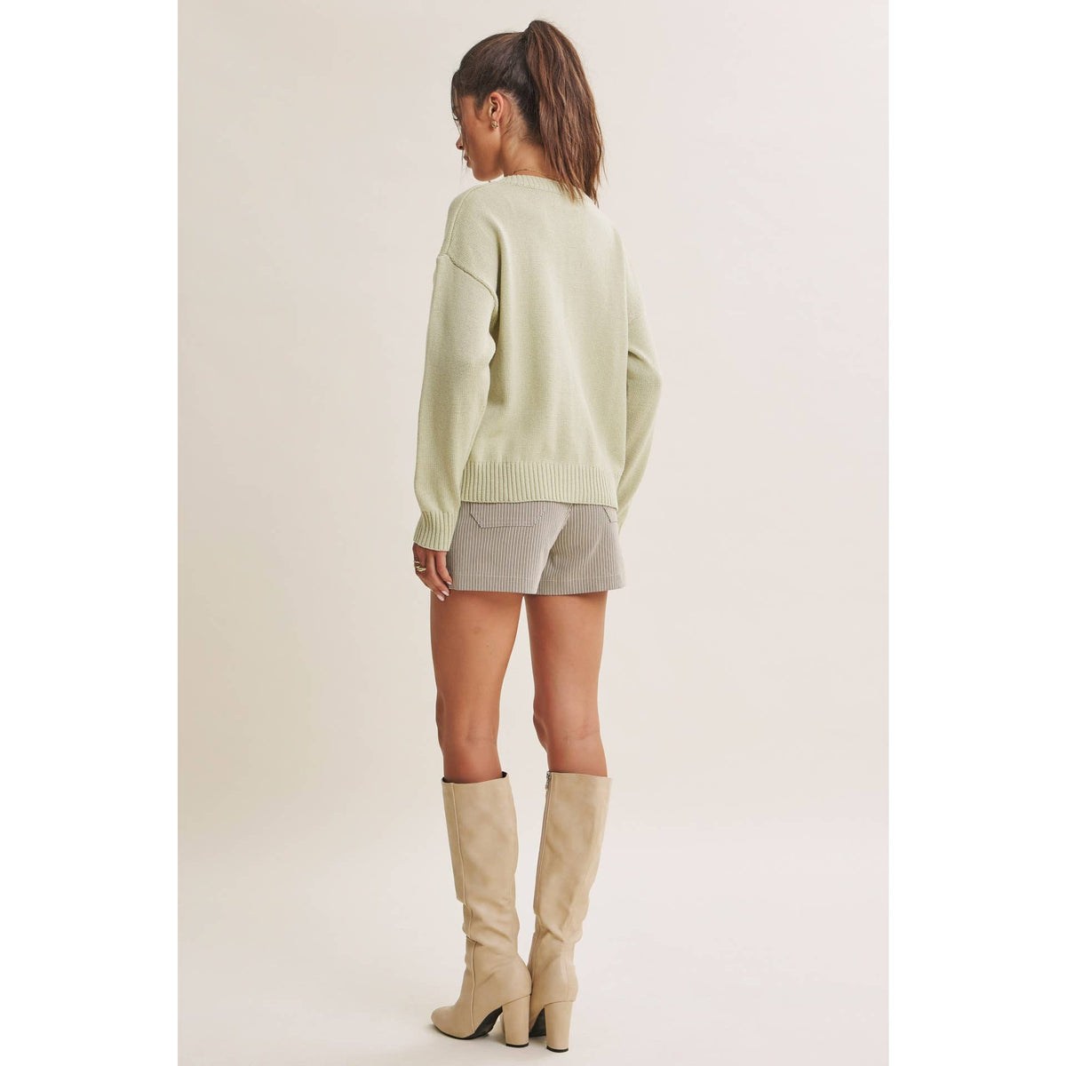 SOFT BREEZE COTTON BLEND EVERYDAY SWEATER CARDIGAN
