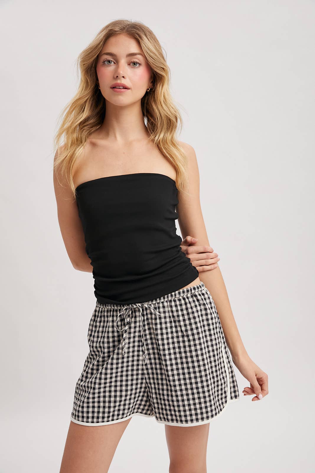 BLACK TUBE TOP