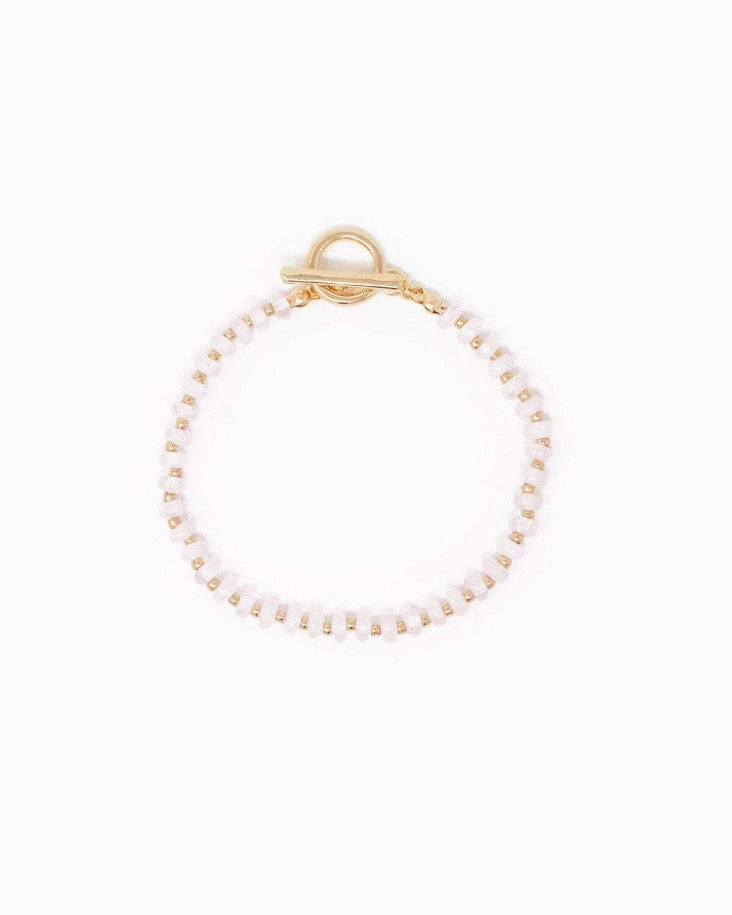 Natural Stone Toggle Bracelet