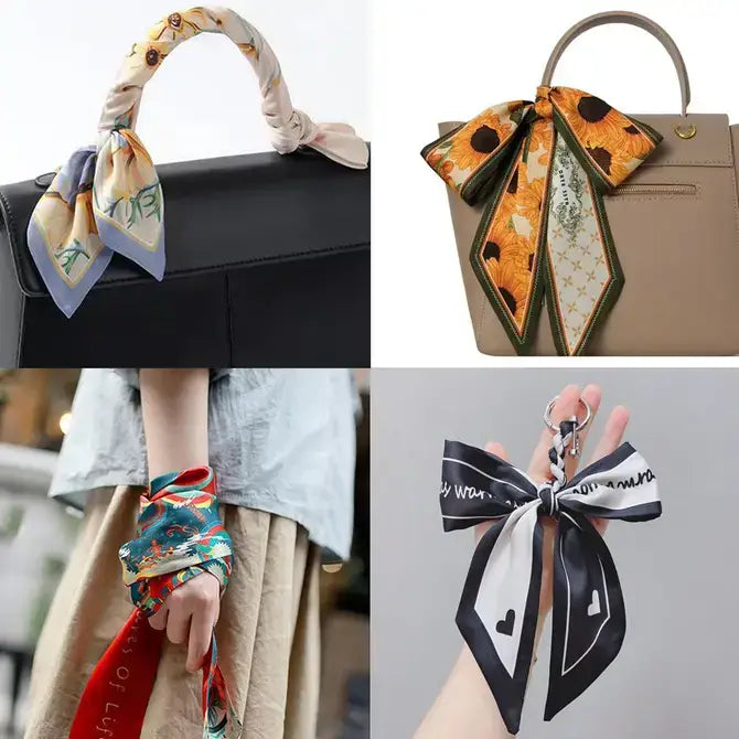 Neutral Long Twilly Scarf