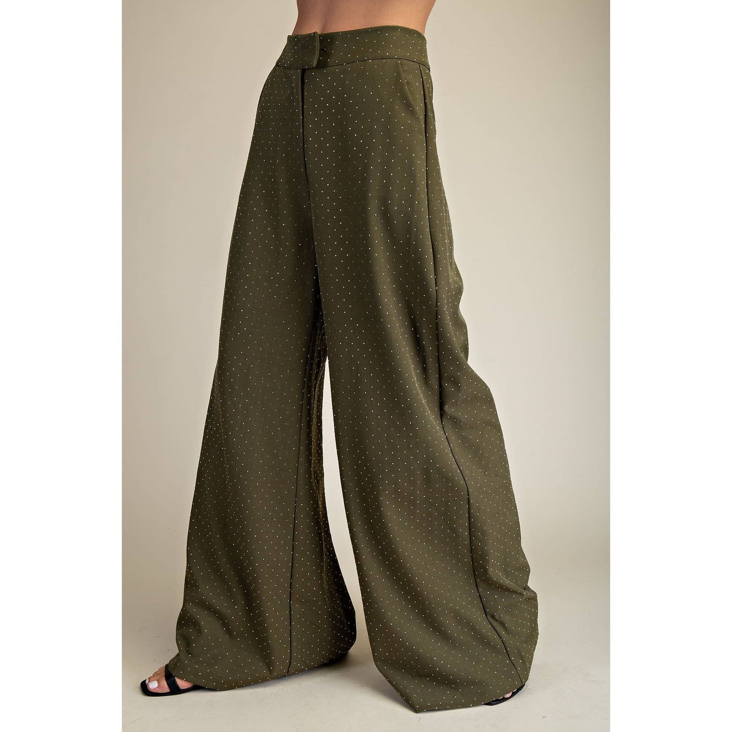 High Waist Wide Pants