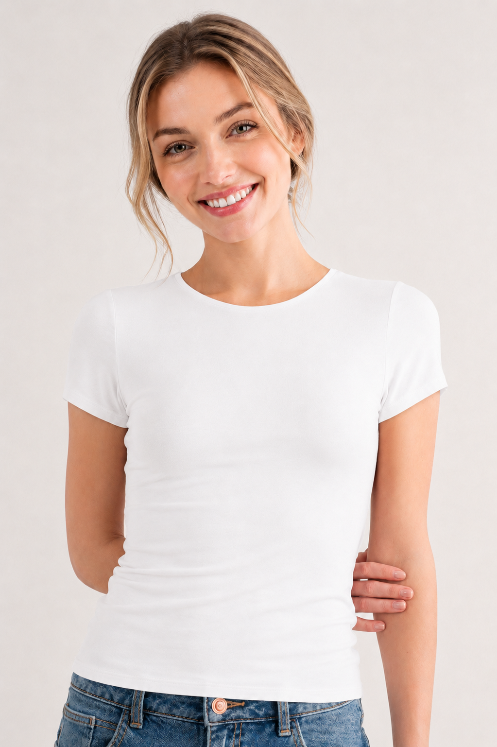EVERYDAY ROUND NECK SHORT SLEEVE TOP