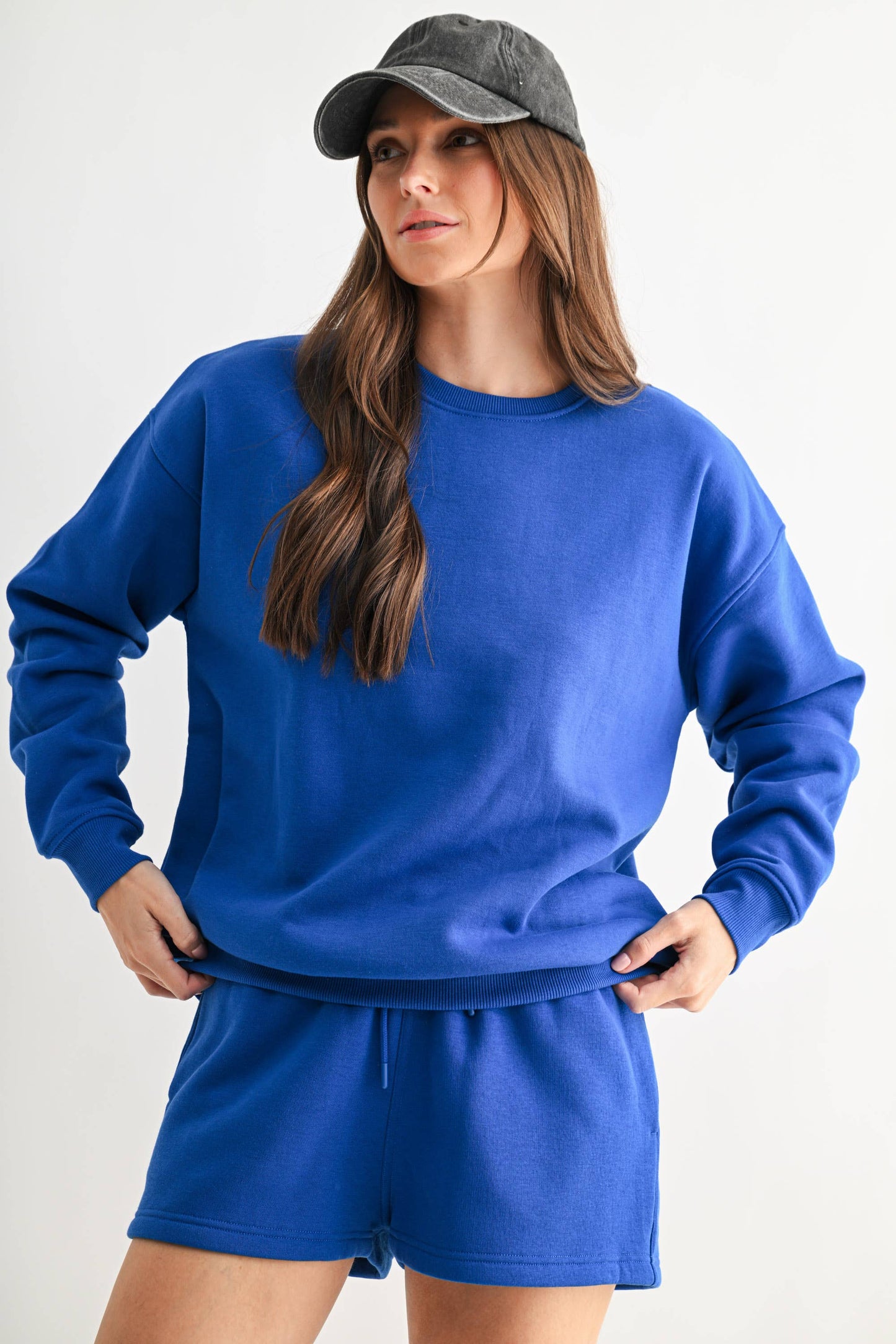 Oversized Fleece Sweatshirt