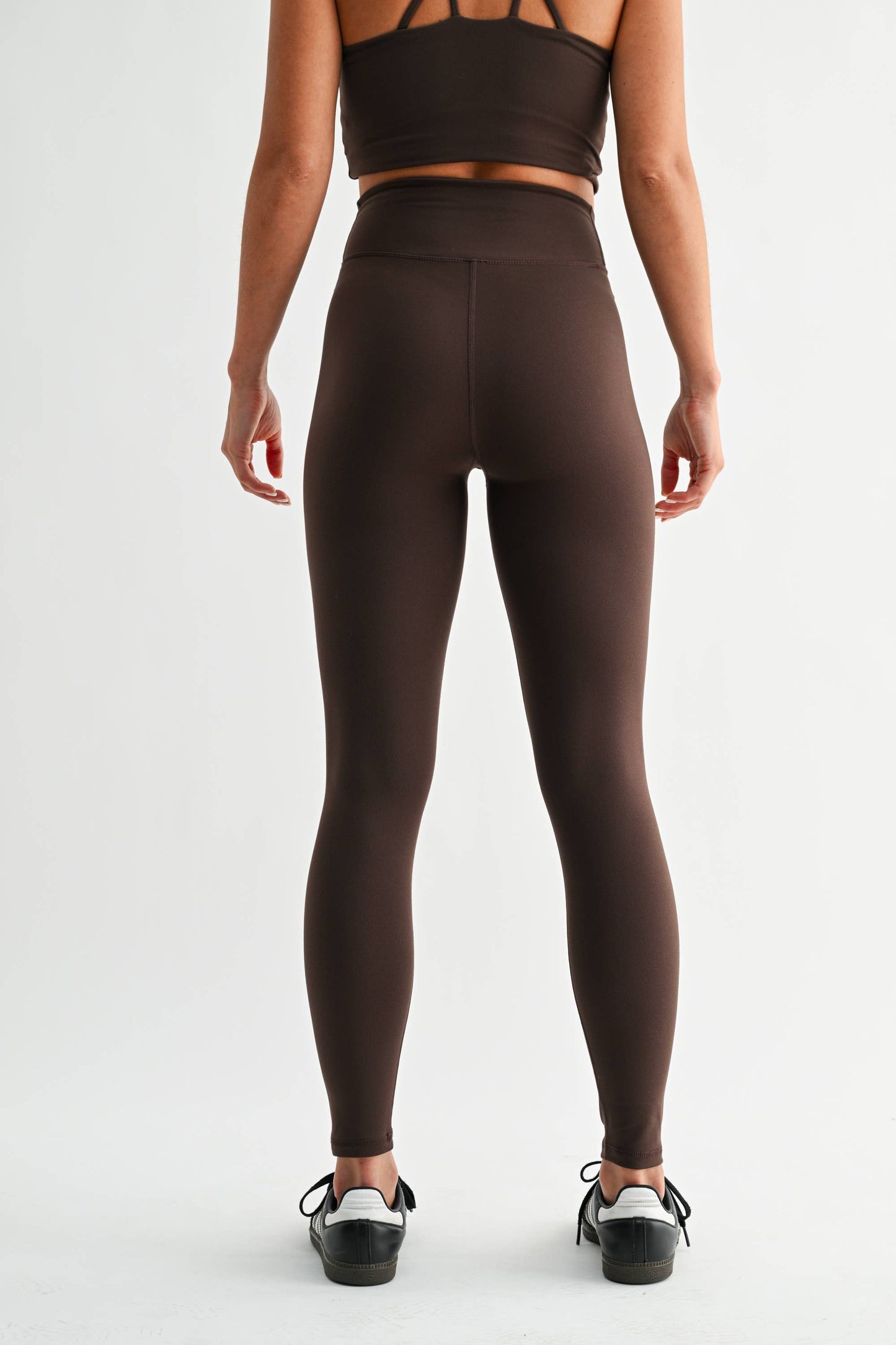 Venice Crossover Waist Leggings