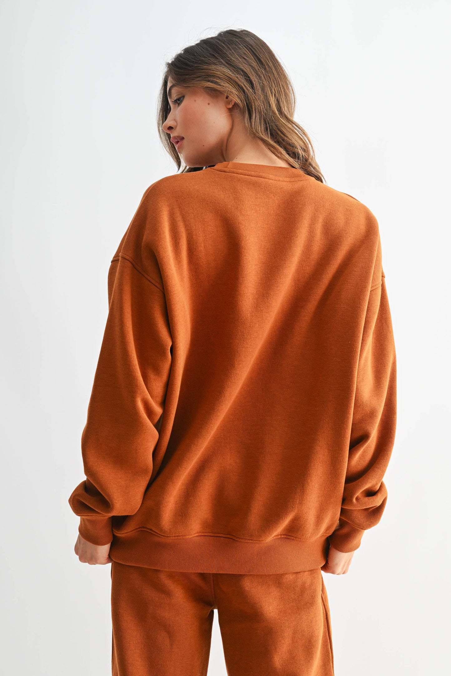 Oversized Fleece Sweatshirt