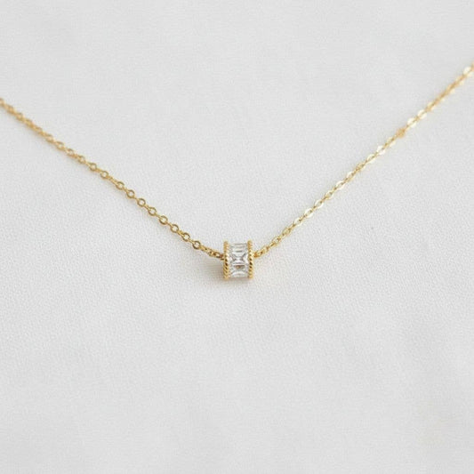 Cubic Zirconia Pendant Necklace