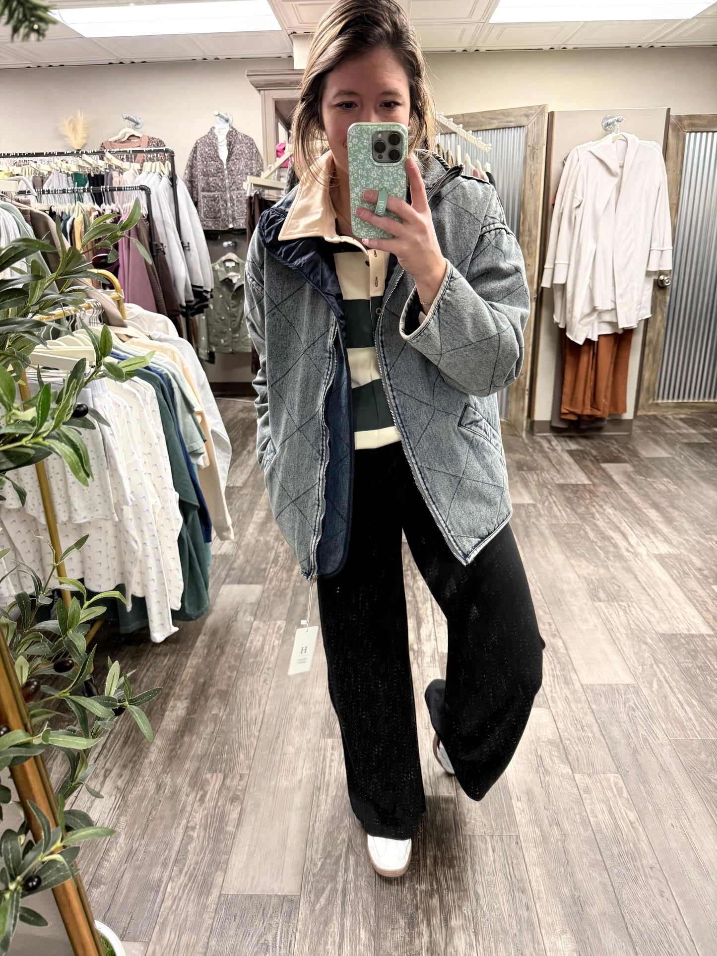 LONG SLEEVE WIDE PANEL KNITTED SHIRT