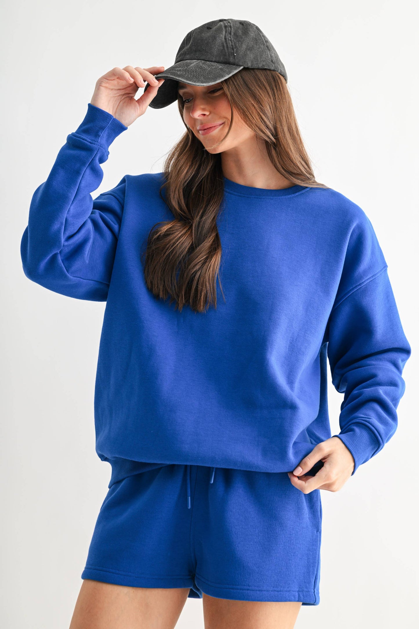 Oversized Fleece Sweatshirt