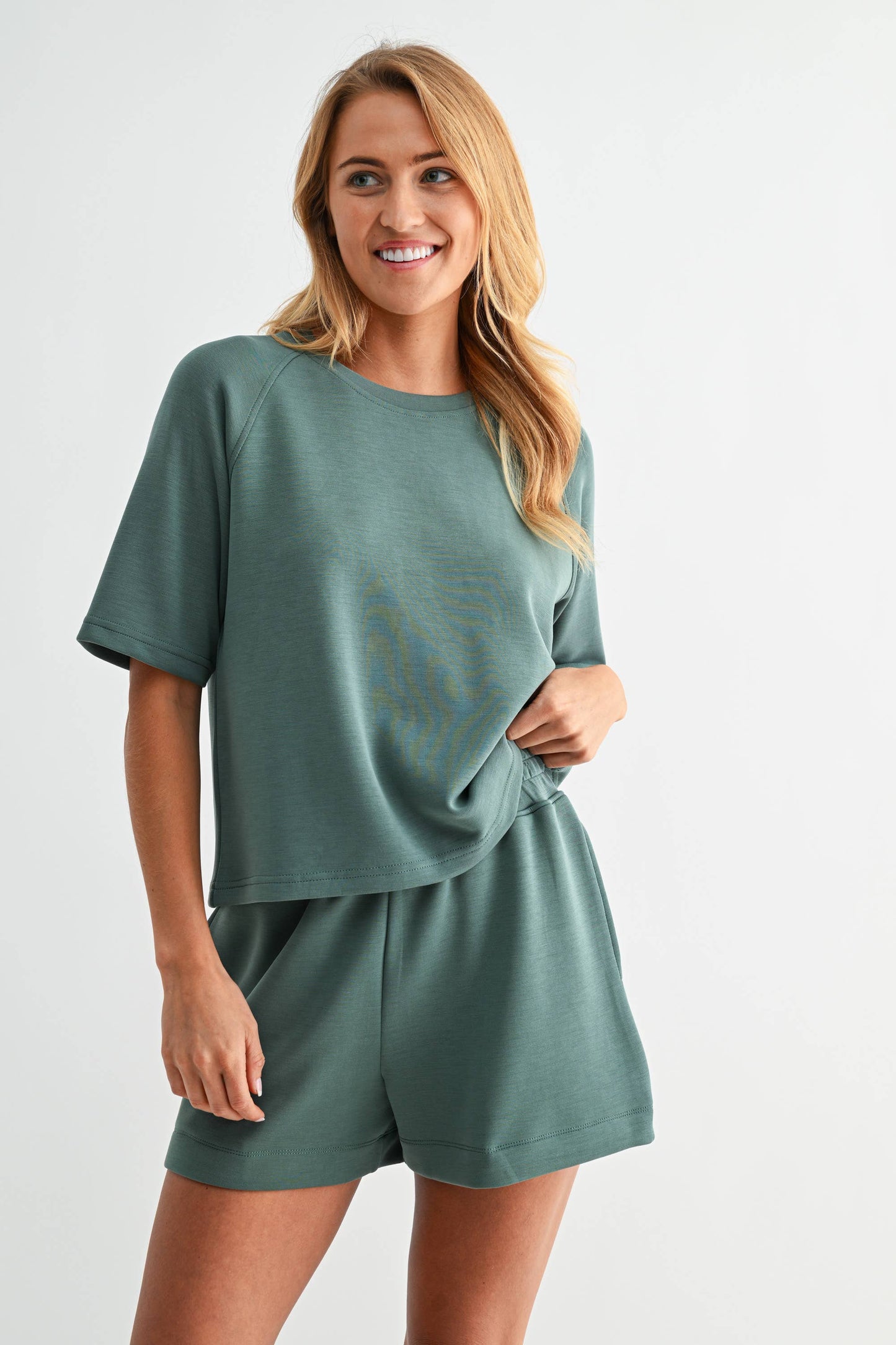 Laguna Soft Drape Raglan Tee