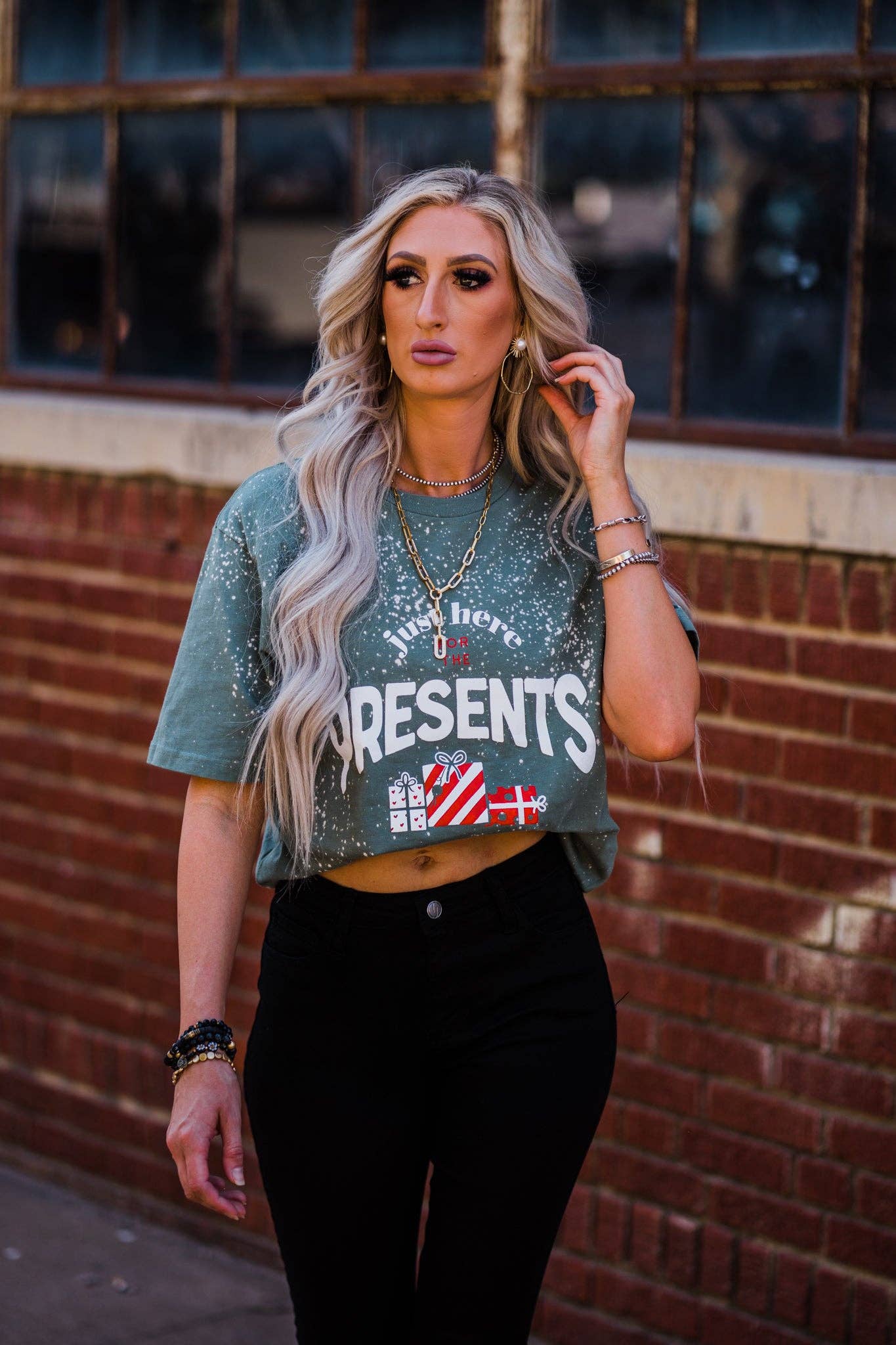 Here For The Presents Tee