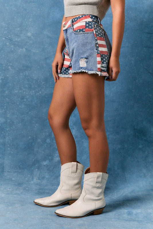 USA LOW-RISE SHORTS