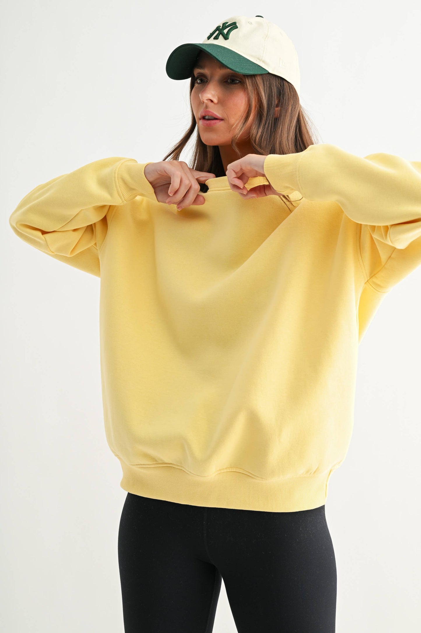 Oversized Fleece Sweatshirt