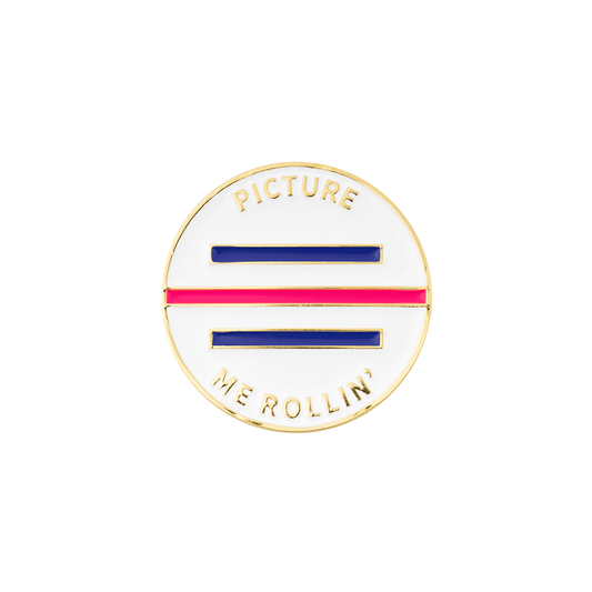 Picture Me Rollin' Alignment Golf Ball Marker