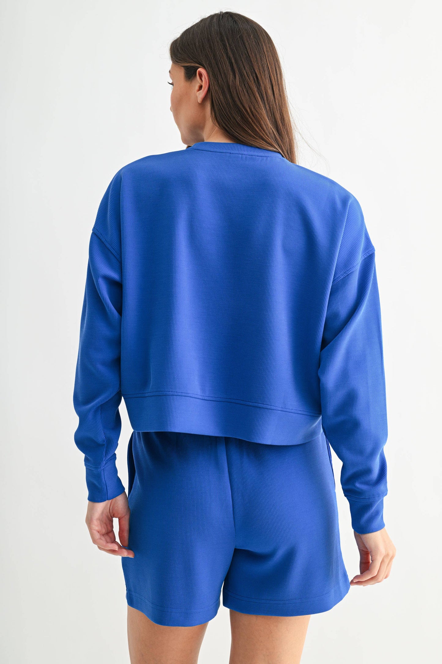 Luxe Sand Wash Rib Sweater