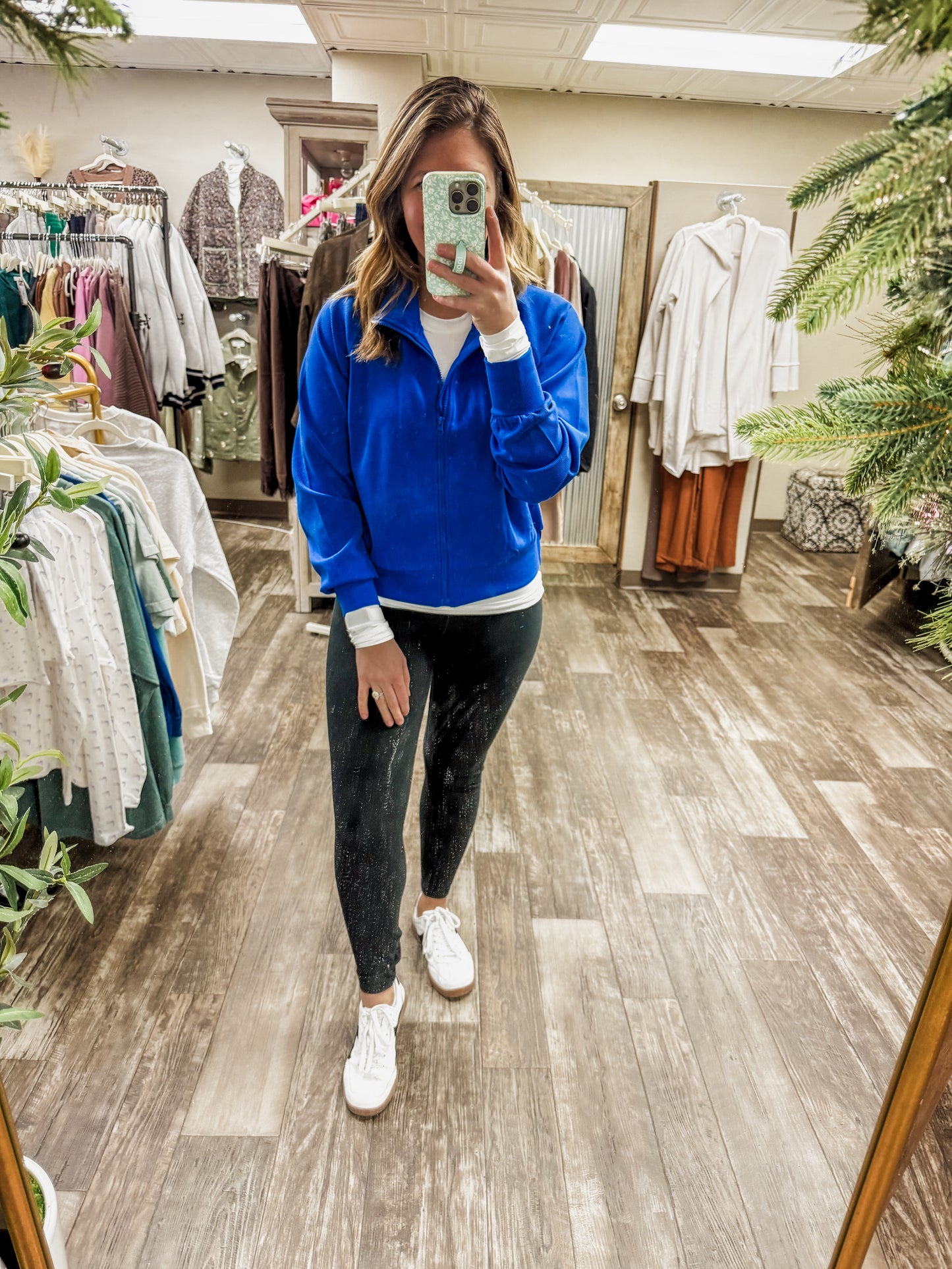 Luxe Sand Wash Rib Zip Jacket