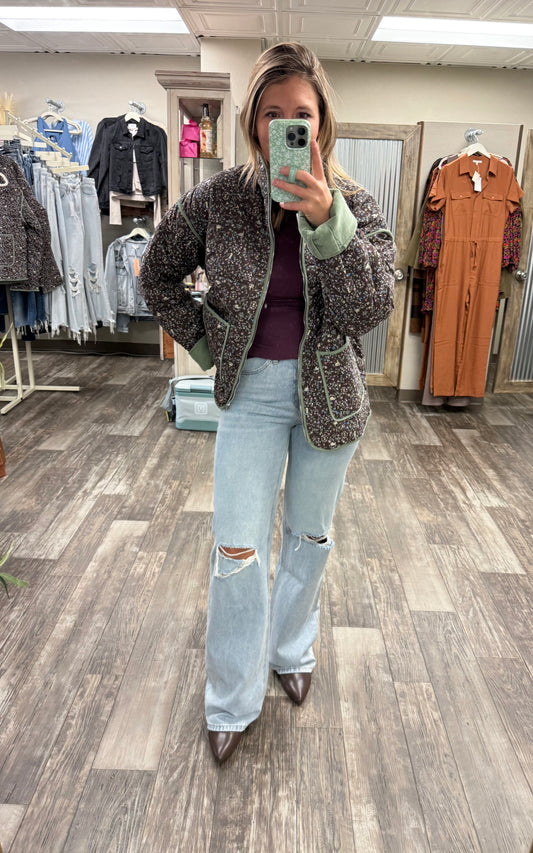 COTTON QUILTED PUFFER JACKET