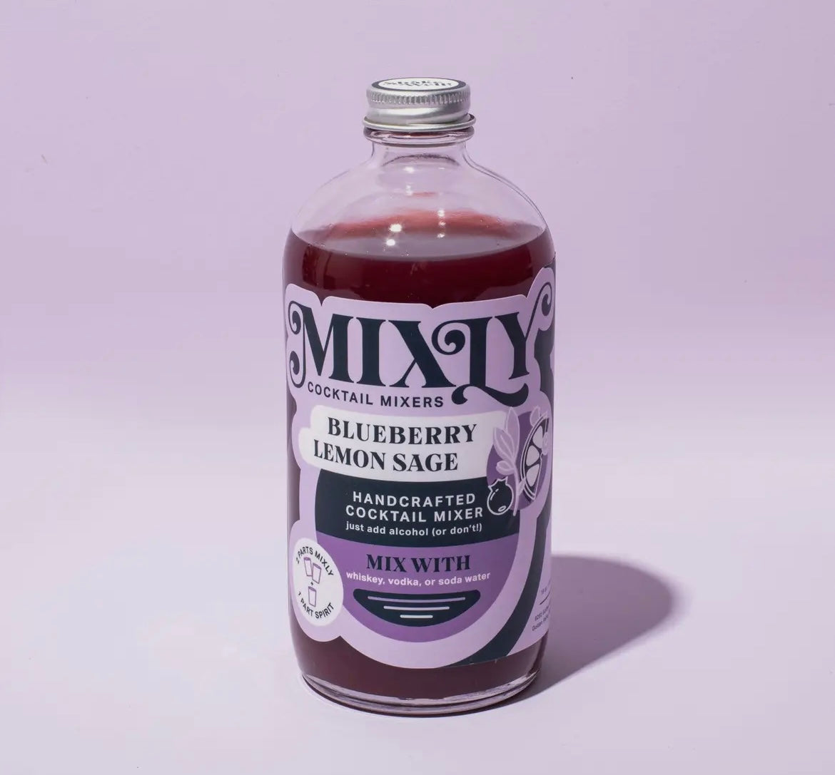 Blueberry Lemon Sage Mixer