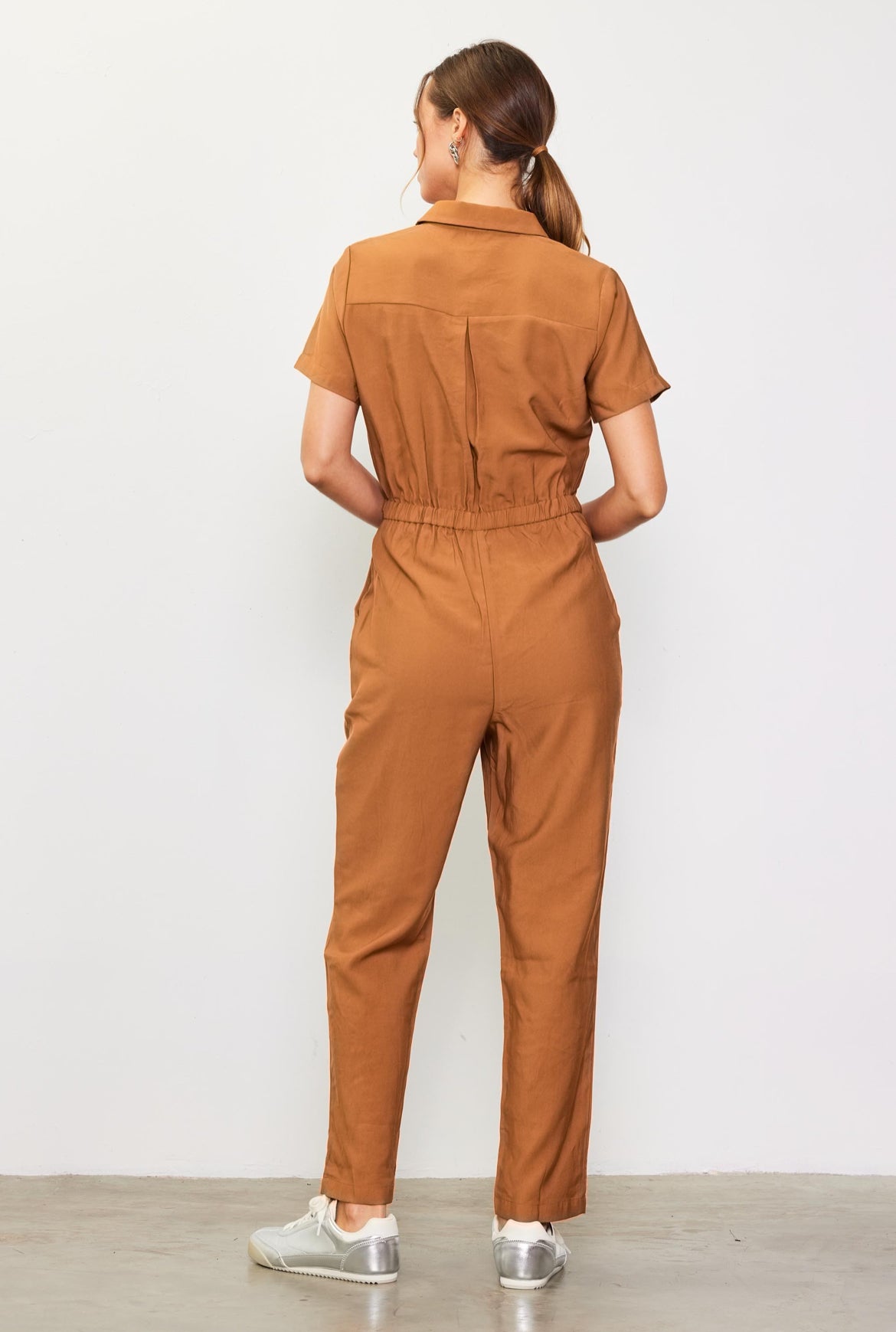 Utility Short Sleeve Jumpsuit