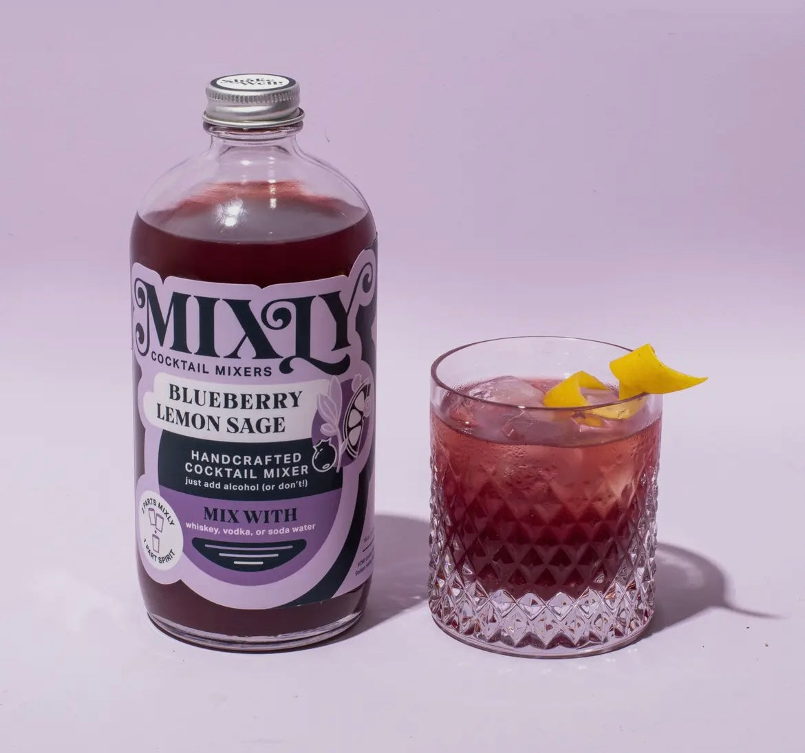 Blueberry Lemon Sage Mixer