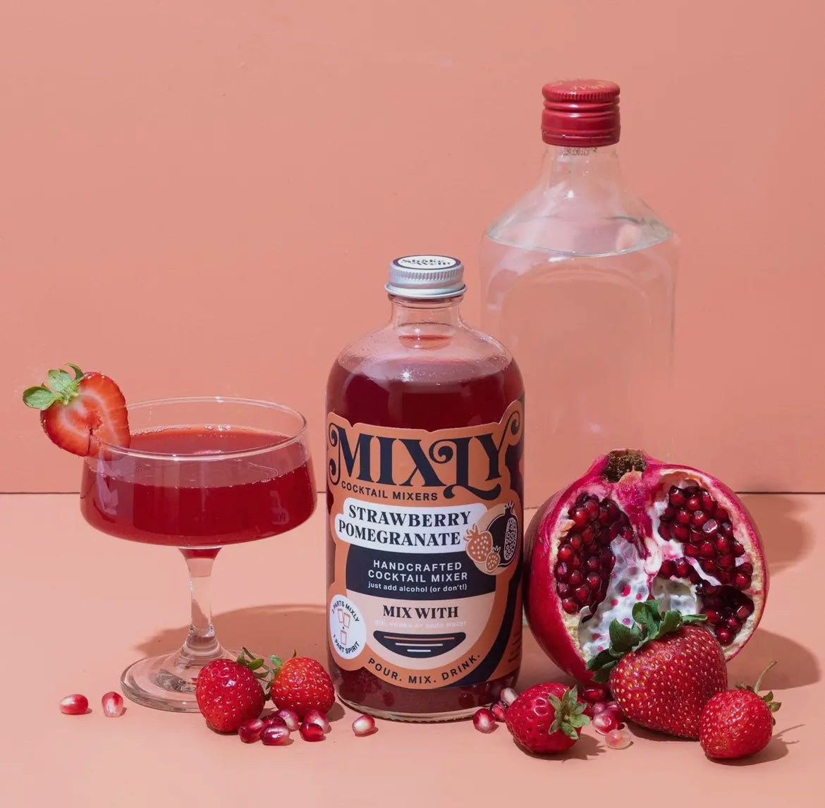 Mixly Strawberry Pomegranate Mixer